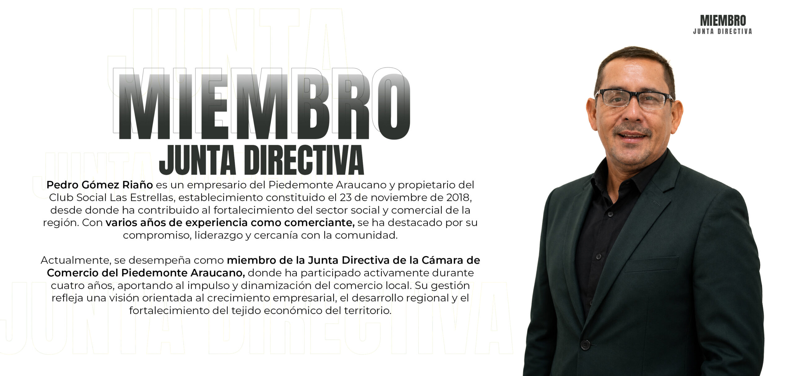 JUNTA DIRECTIVA - PEDRO