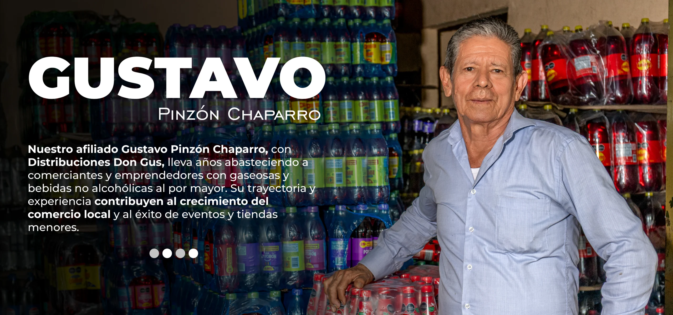 Afiliado Gustavo Pinzon Chaparro - Distribuciones Don Gus
